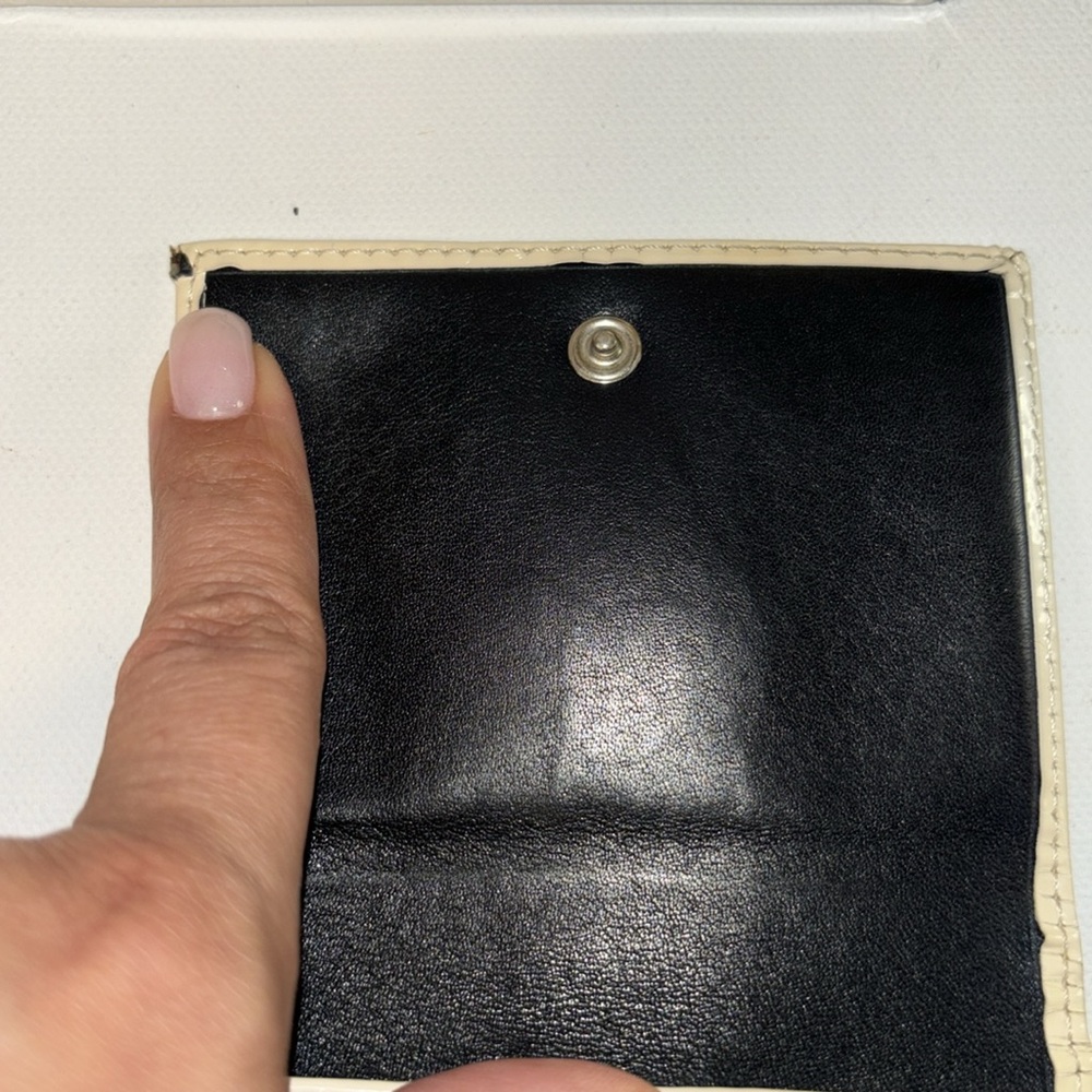 Dior Compact Wallet - Blue & Wht includes authenticity card. - Picture 8 of 16